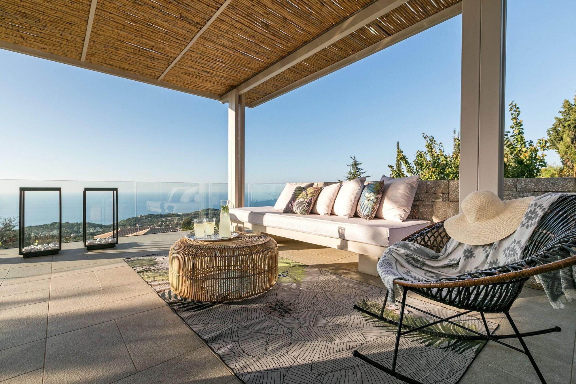 Art Blue Villas Tsoukaladhes Luaran gambar
