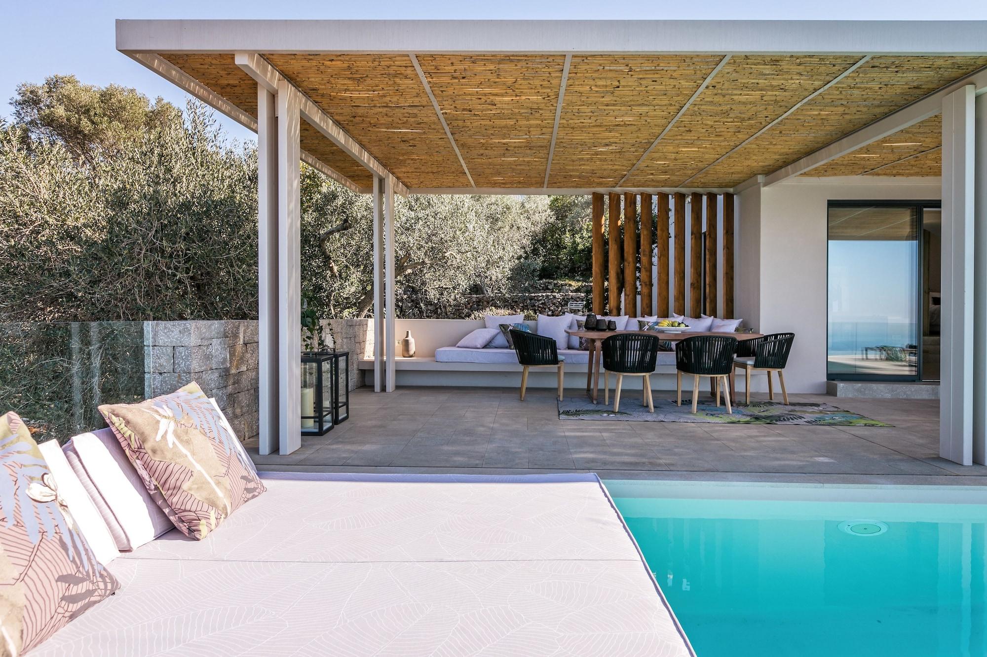 Art Blue Villas Tsoukaladhes Luaran gambar