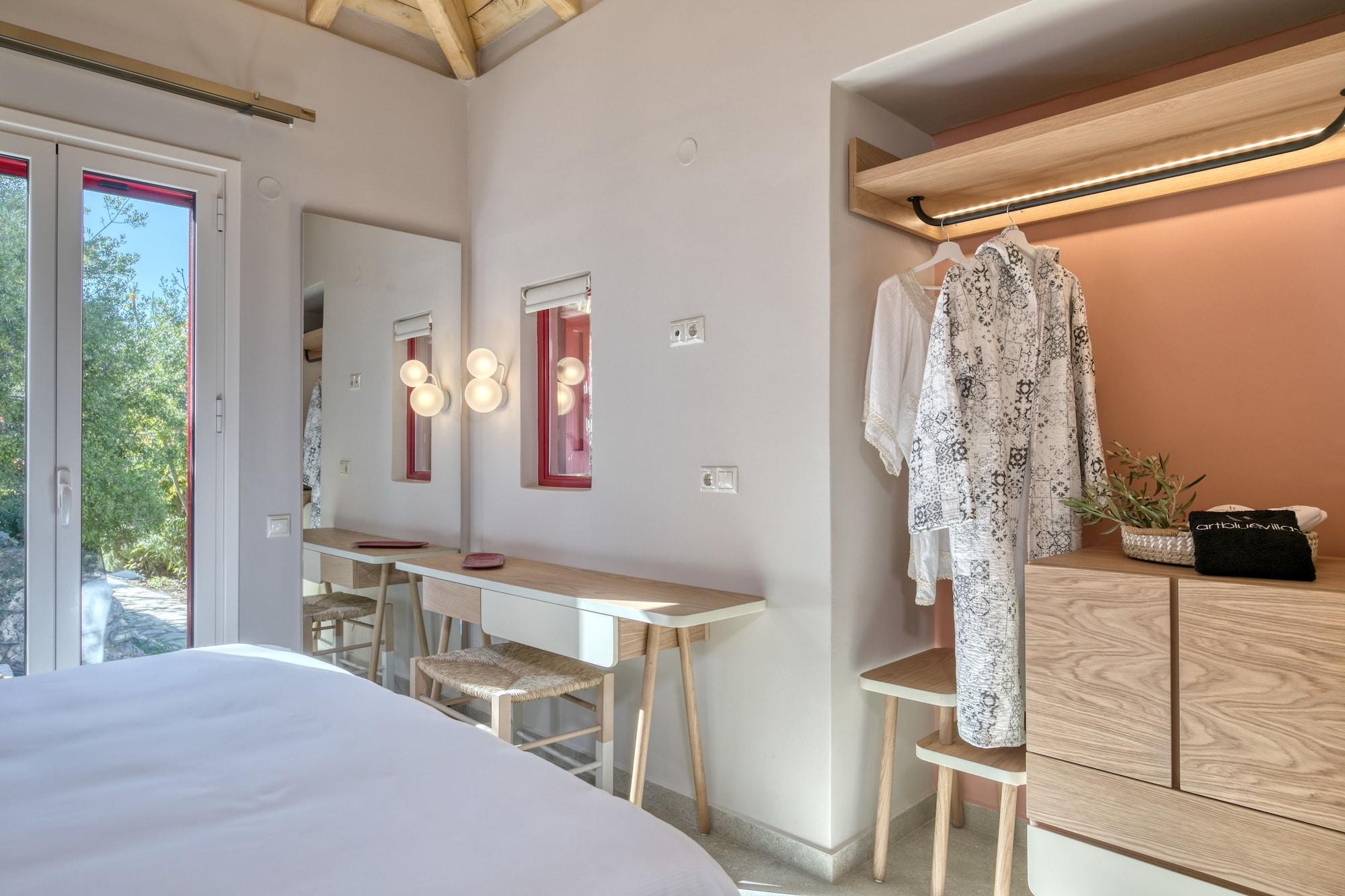 Art Blue Villas Tsoukaladhes Luaran gambar