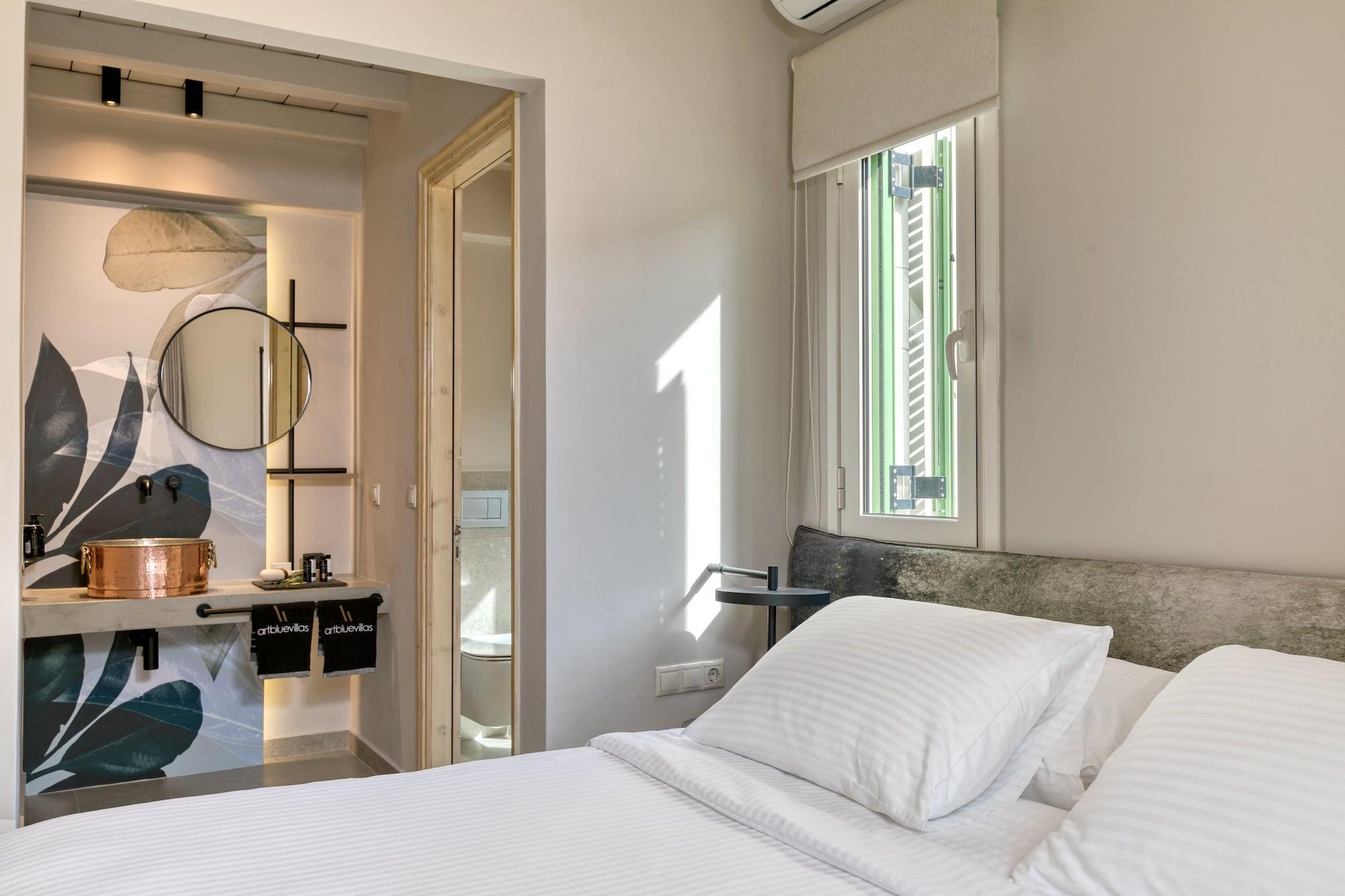 Art Blue Villas Tsoukaladhes Luaran gambar
