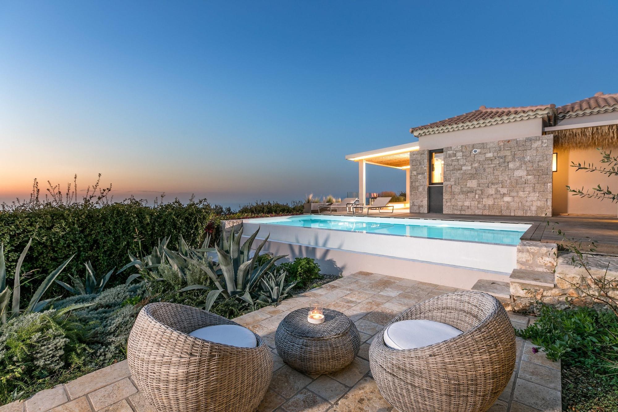 Art Blue Villas Tsoukaladhes Luaran gambar
