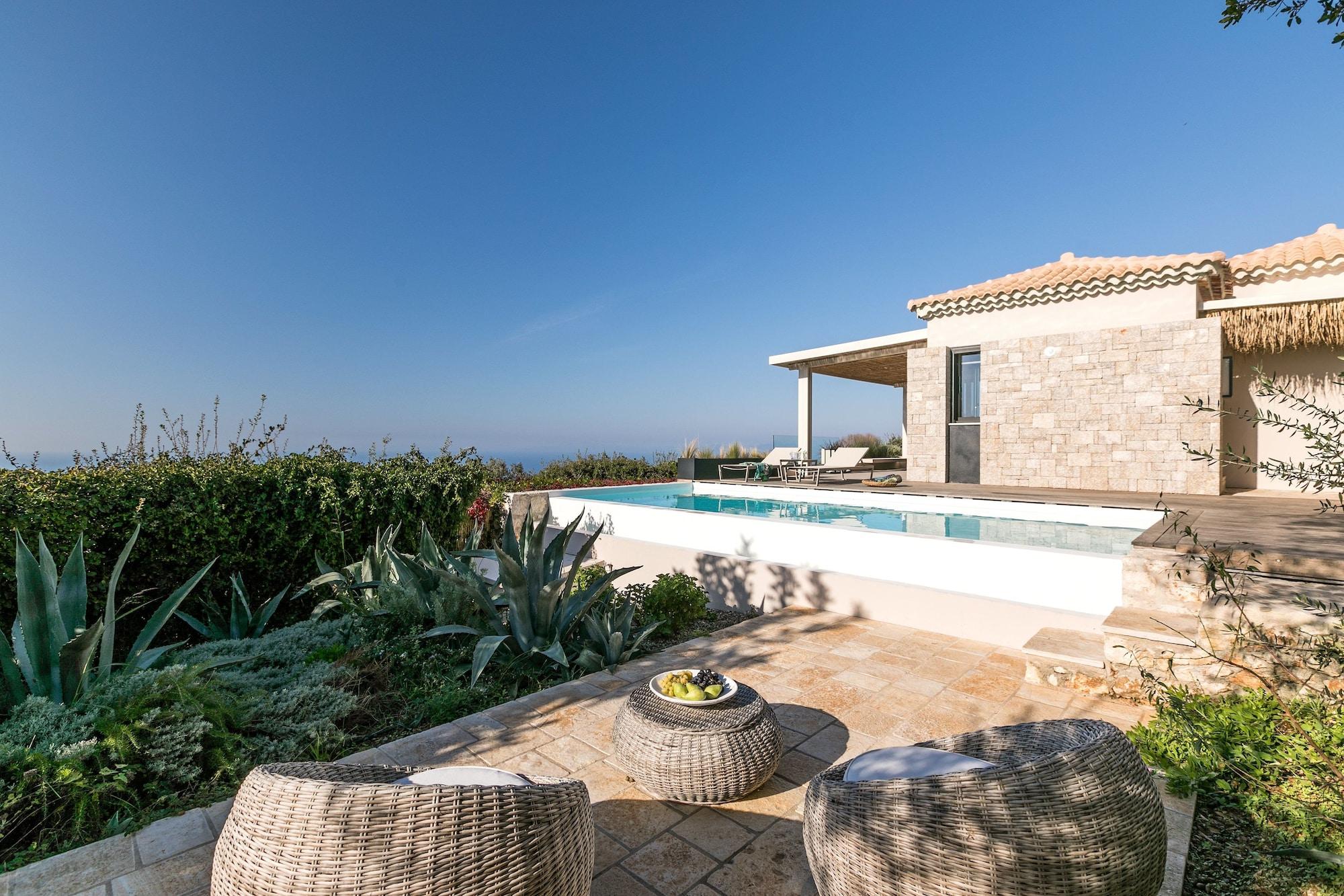 Art Blue Villas Tsoukaladhes Luaran gambar