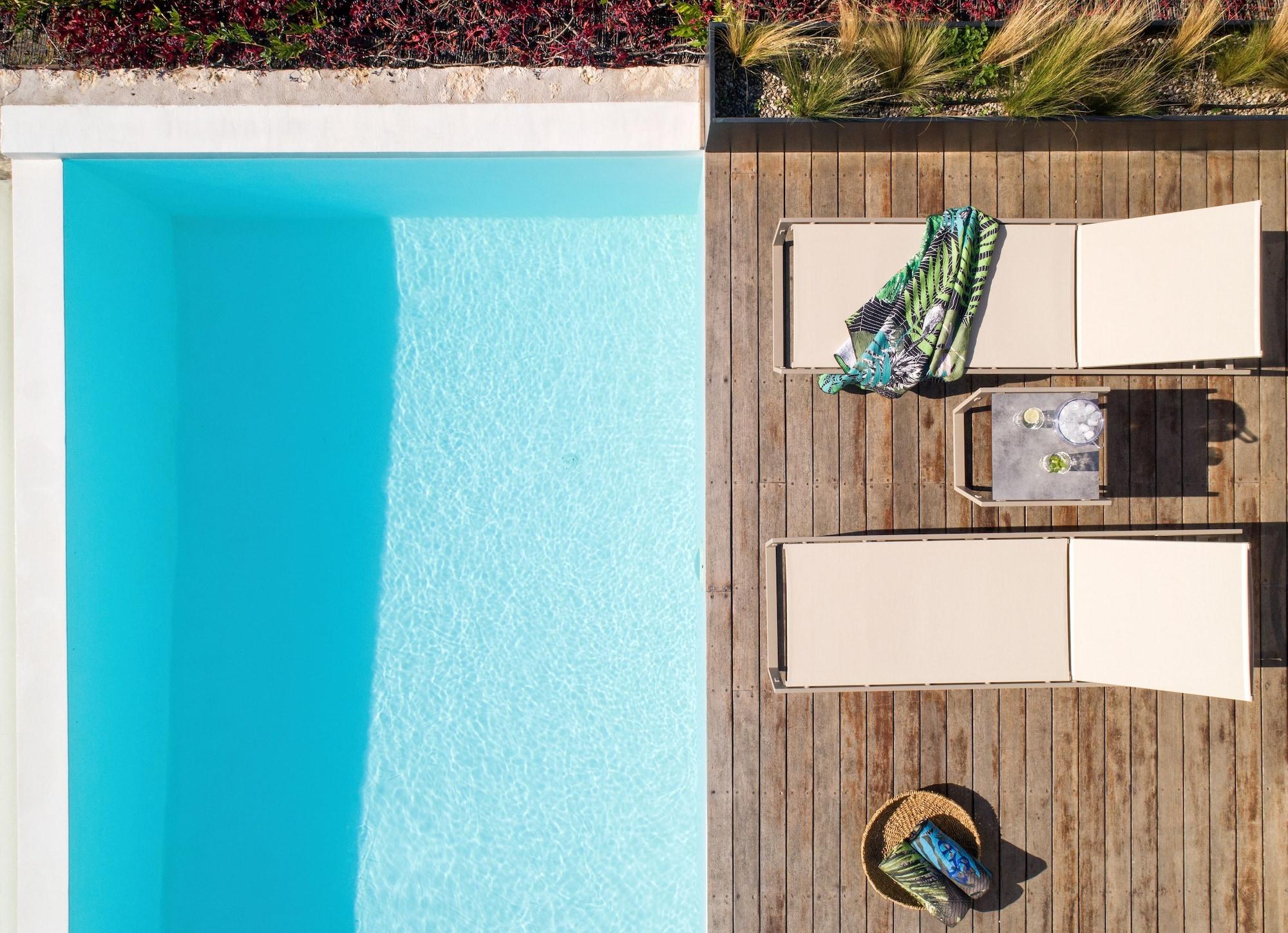 Art Blue Villas Tsoukaladhes Luaran gambar