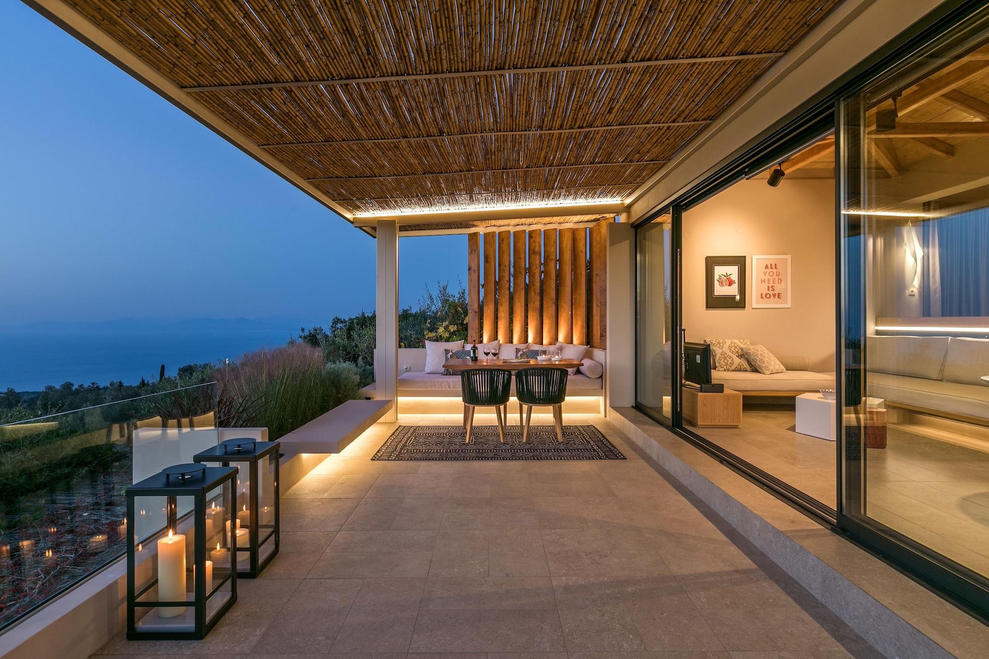Art Blue Villas Tsoukaladhes Luaran gambar