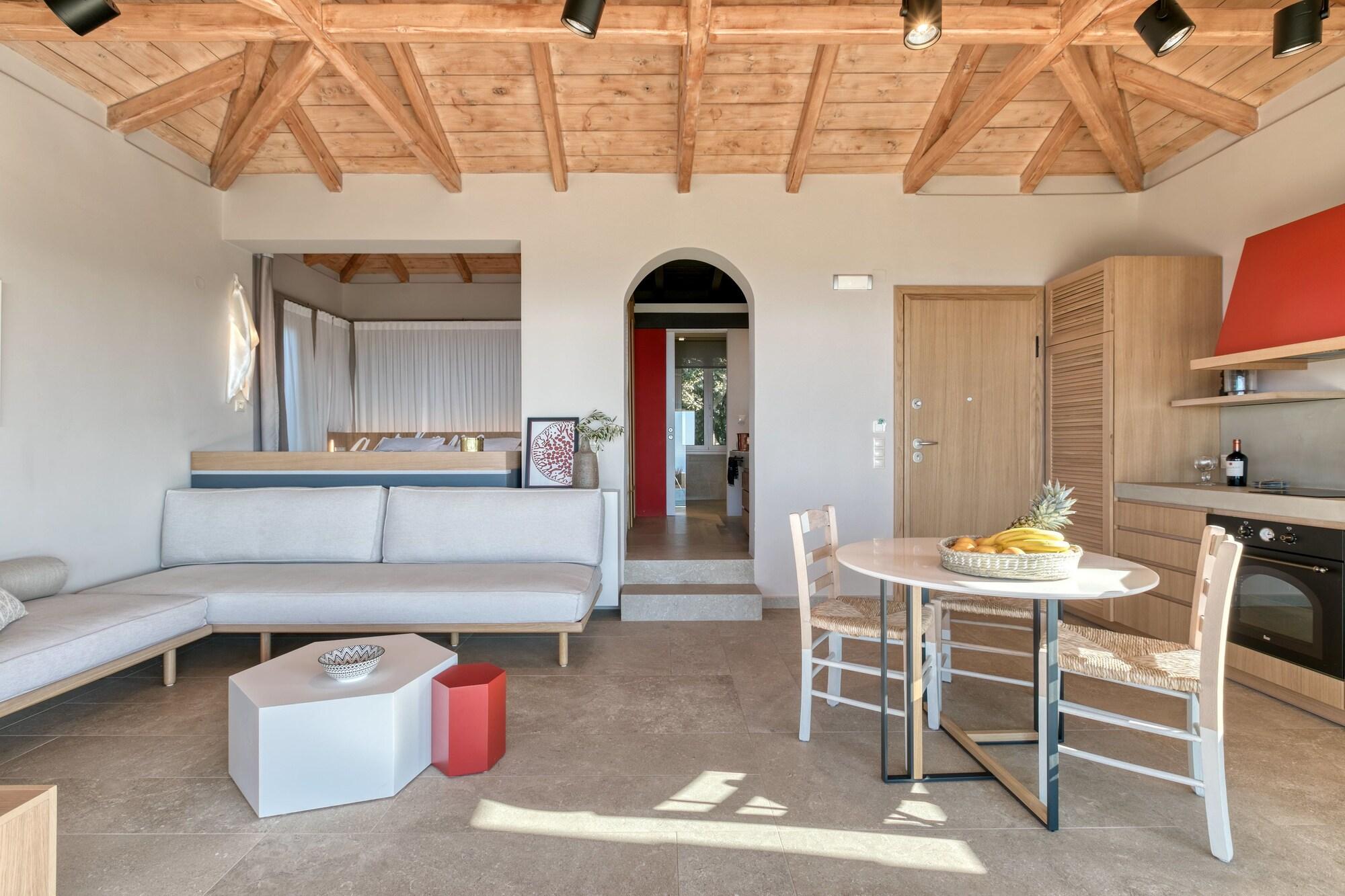 Art Blue Villas Tsoukaladhes Luaran gambar