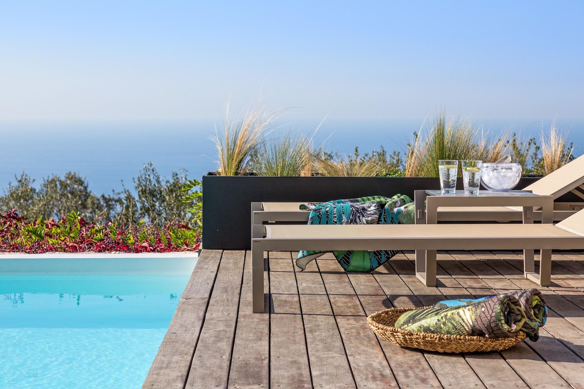Art Blue Villas Tsoukaladhes Luaran gambar