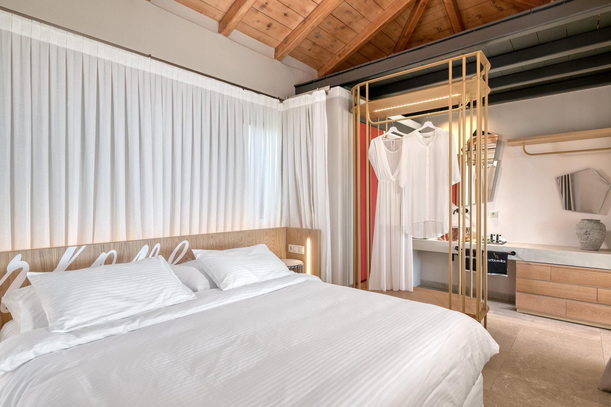 Art Blue Villas Tsoukaladhes Luaran gambar