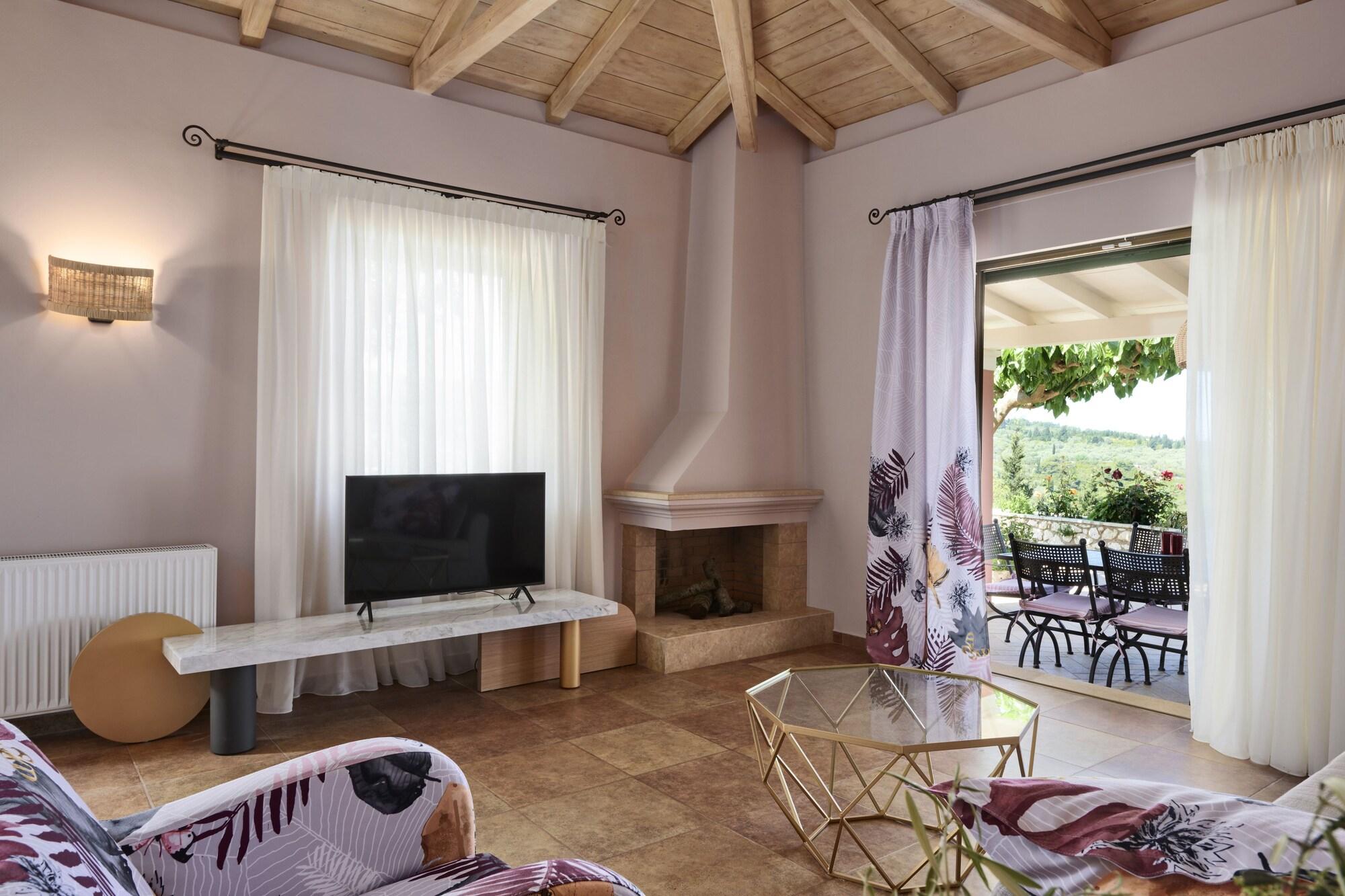 Art Blue Villas Tsoukaladhes Luaran gambar