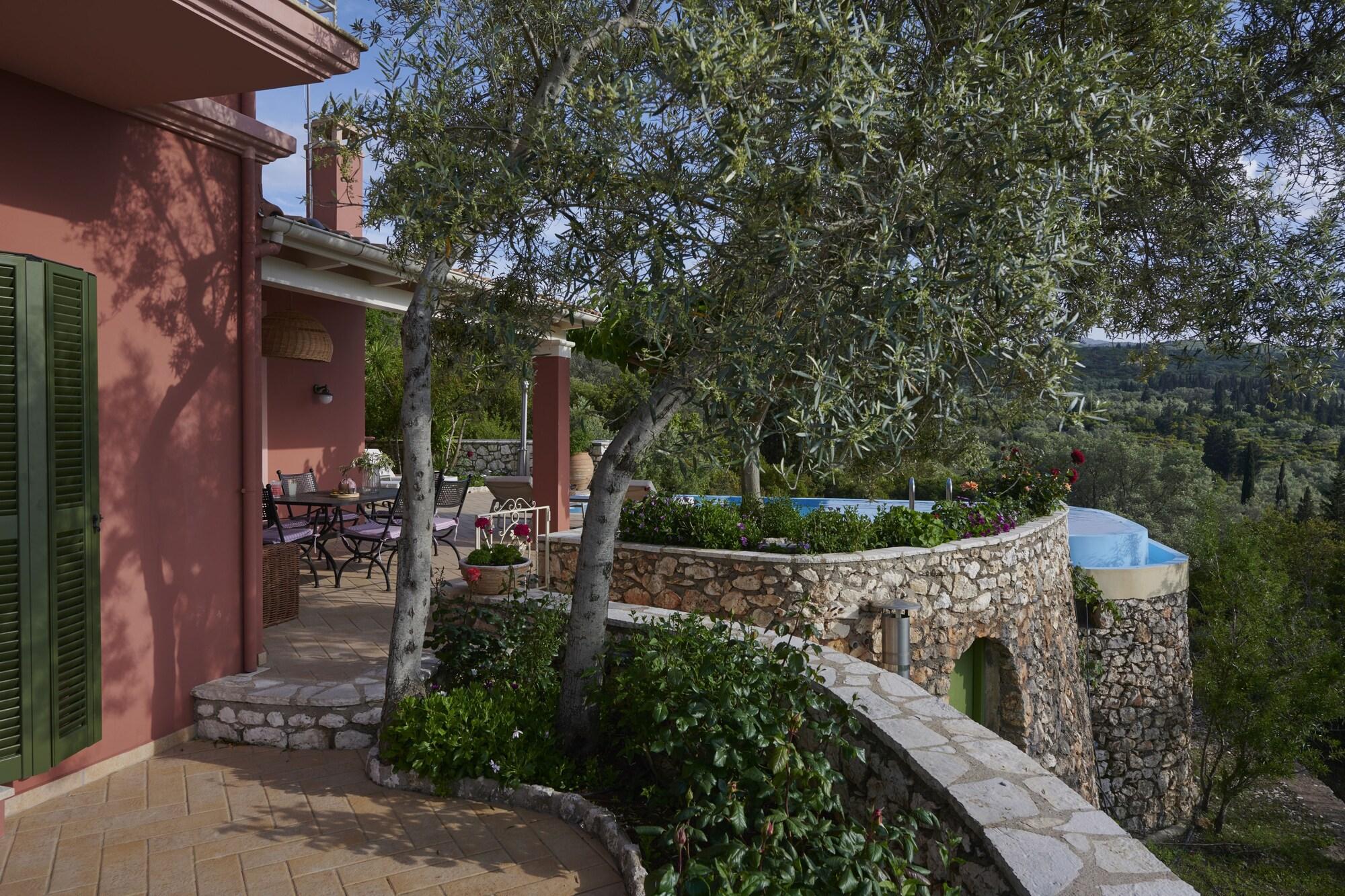 Art Blue Villas Tsoukaladhes Luaran gambar