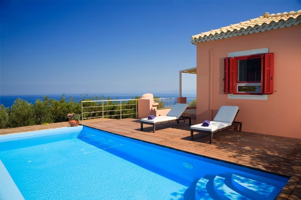 Art Blue Villas Tsoukaladhes Luaran gambar
